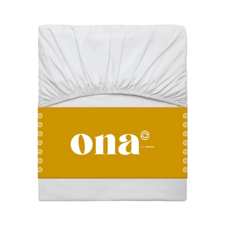 LENCOL QUEEN C/ELAST 400 FIOS ONA 158X198X32 BRANCO