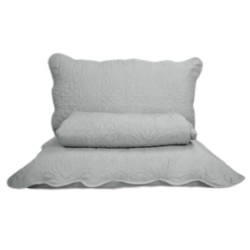 COLCHA QUEEN SIENA 240X260 *5238103 CINZA