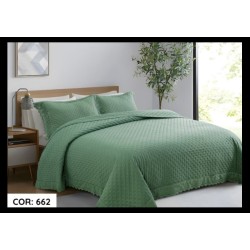 COBRELEITO QUEEN PALAZZO 240X260 *5899103 ORGANIC DES. 662