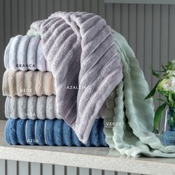 TOALHA ROSTO JACQUARD WAVE CORTTEX 50X70 *700659 BRANCO