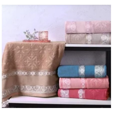 JOGO BANHO 2PCS EXOTERICA BENE CASA 70X135 SORTIDO