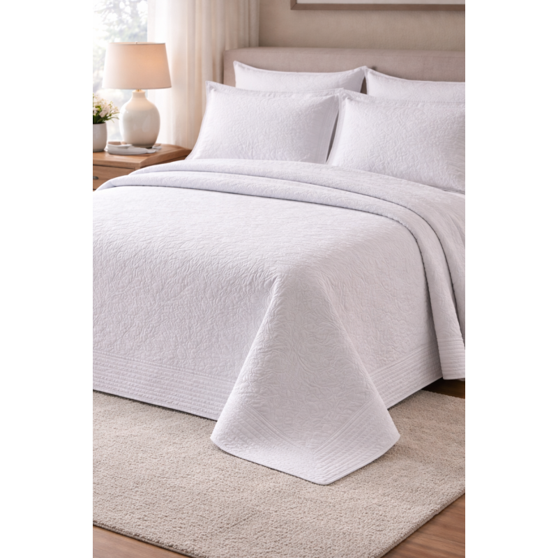 COLCHA CASAL DULI ONA 220X240 CRU