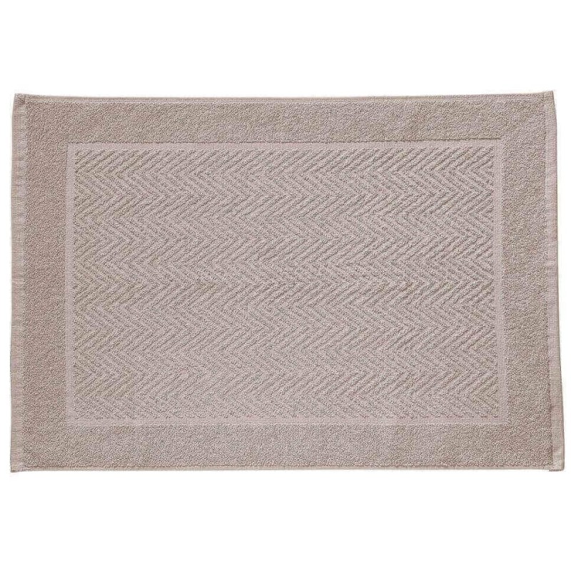 TOALHA PISO MYKONOS CORTTEX 50X70 BEGE