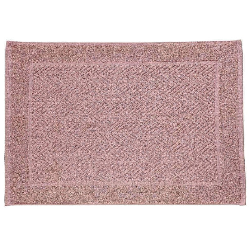 TOALHA PISO MYKONOS CORTTEX 50X70 ROSA