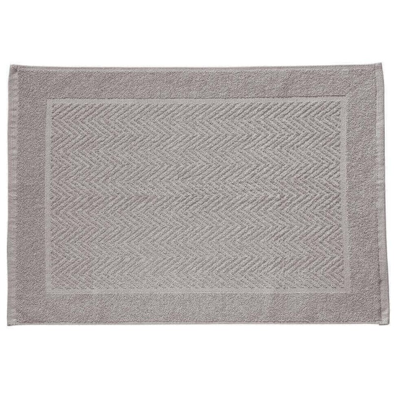 TOALHA PISO MYKONOS CORTTEX 50X70 CINZA