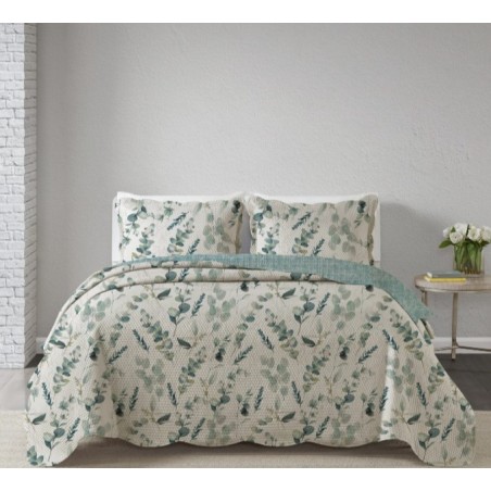 COLCHA QUEEN PARIS COLOR ART SORT-EST 24 CORTTEX 240X260 *701168 DES.