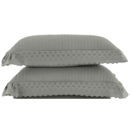 PORTA TRAVESSEIRO SERENA CORTTEX 50X70 CINZA