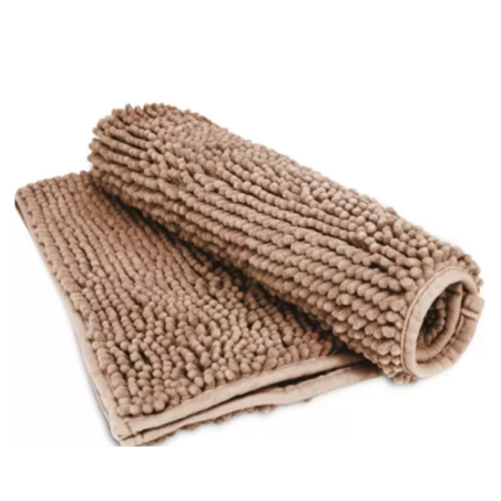 TAPETE BOLINHA MICROFIBRA S4 50X100 ROZAC TERRA