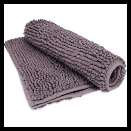 TAPETE BOLINHA MICROFIBRA S4 50X100 ROZAC LILAS