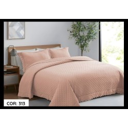 COBRELEITO CASAL PALAZZO 220X240 *5898103 FLAMINGO DES. 313