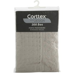 PORTA TRAVESSEIRO SERENA CORTTEX 50X70 BEGE