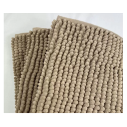 TAPETE BOLINHA MICROFIBRA S4 50X100 ROZAC CAQUI