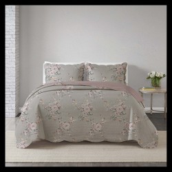 COLCHA CASAL PARIS COLOR ART SORT-EST 24 CORTTEX 220X240 *701168 DES.