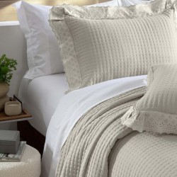 PORTA TRAVESSEIRO SERENA CORTTEX 50X70 BEGE