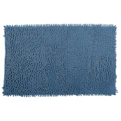 TAPETE BOLINHA MICROFIBRA S4 50X100 ROZAC AZUL