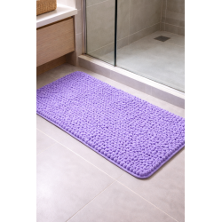 TAPETE BOLINHA MICROFIBRA S4 50X100 ROZAC LILAS