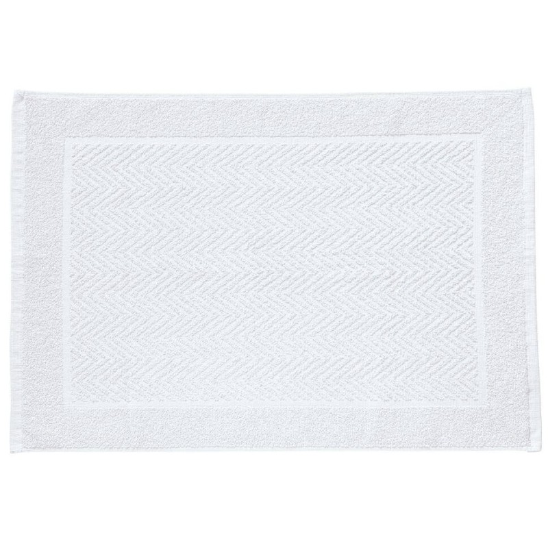 TOALHA PISO MYKONOS CORTTEX 50X70 BRANCO