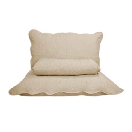COLCHA QUEEN SIENA 240X260 *5238103 BEGE