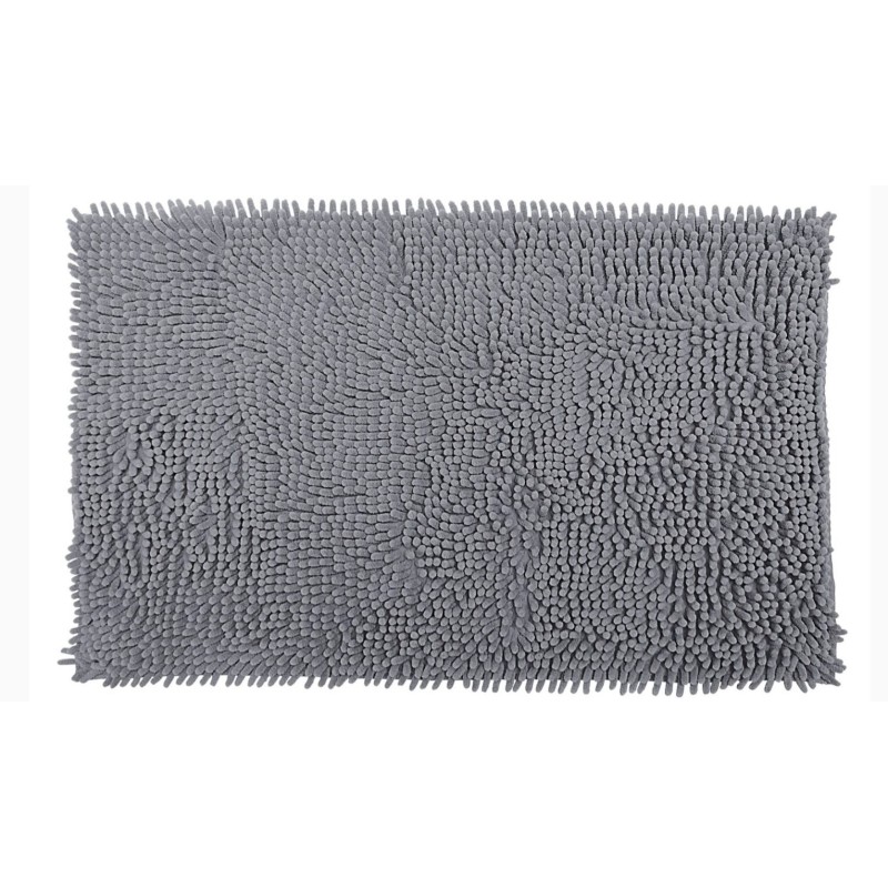 TAPETE BOLINHA MICROFIBRA S4 50X100 ROZAC CINZA