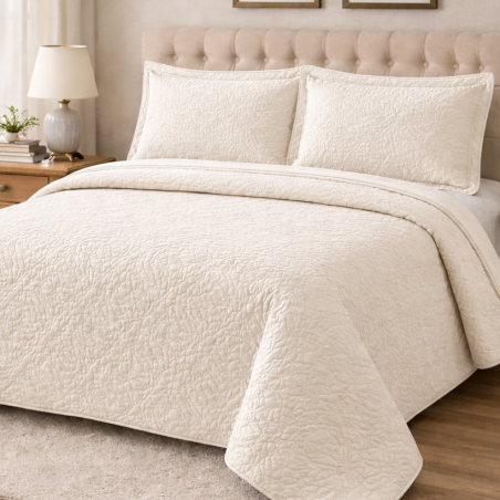 COLCHA CASAL SIENA 220X240 *5237103 OFF WHITE