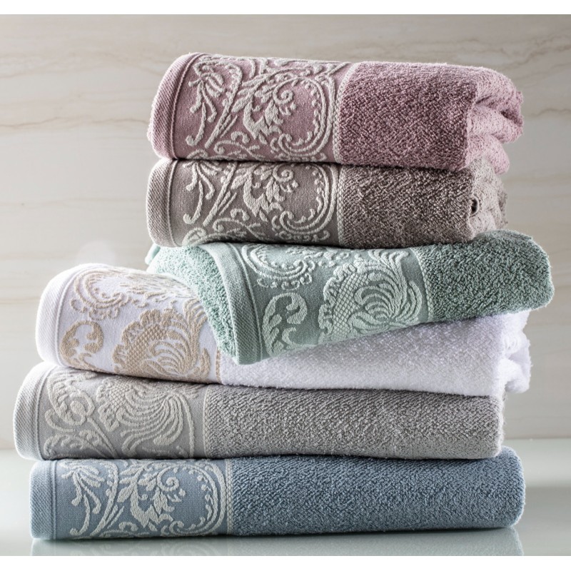 TOALHA BANHO LOUISE CORTTEX 70X140 *700972 AZALEIA