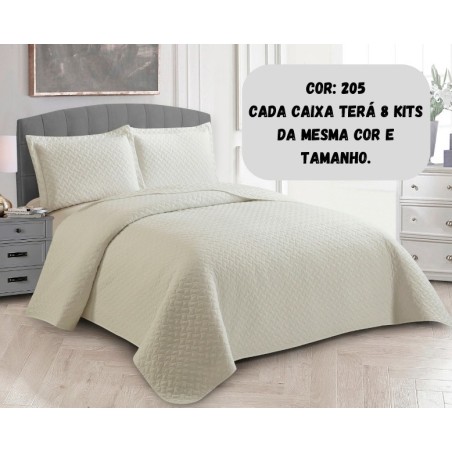 COLCHA CASAL DULI ONA 220X240 CRU