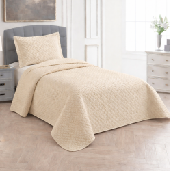 COLCHA SOLTEIRO DULI ONA 160X240 CRU