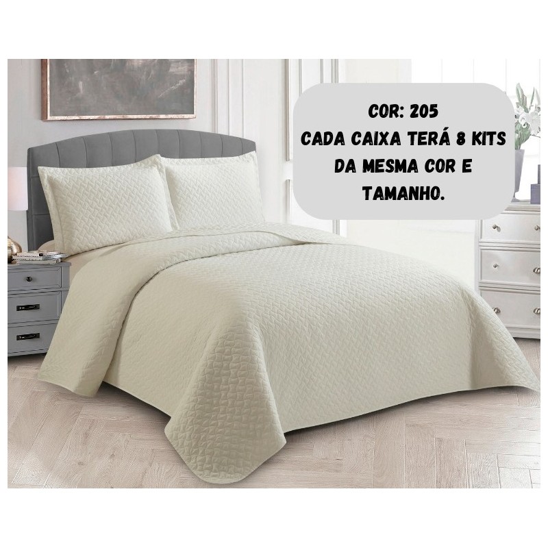 COLCHA CASAL DULI ONA 220X240 CRU