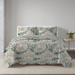 COLCHA CASAL PARIS COLOR ART SORT-EST 25 CORTTEX 220X240 *701168 DES.