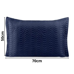 PORTA TRAVESSEIRO CRIARTE AZUL MARINHO