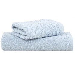 JOGO BANHO 2PCS LIZ EXTRA SOFT C/CINTA 70X135 BUDDEMEYER AZUL