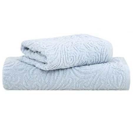 JOGO BANHO 2PCS LIZ EXTRA SOFT C/CINTA 70X135 BUDDEMEYER AZUL