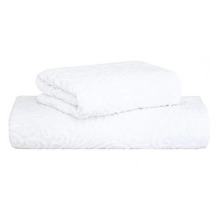 JOGO BANHO 2PCS LIZ EXTRA SOFT C/CINTA 70X135 BUDDEMEYER BRANCO