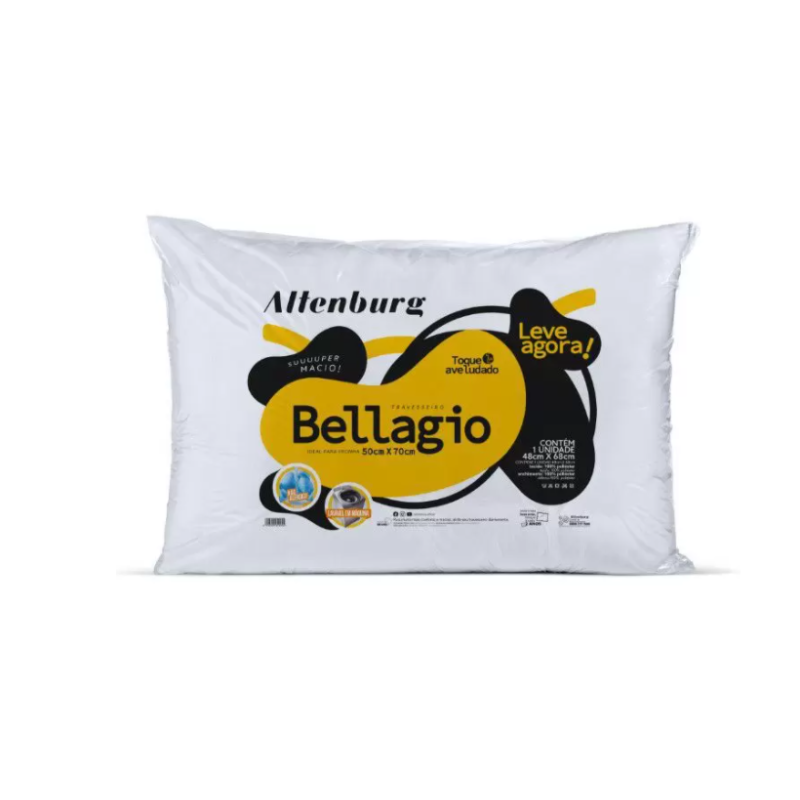 TRAVESSEIRO BELLAGIO ALTENBURG BRANCO 48X68