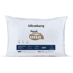 TRAVESSEIRO ONA PERCAL 180 FIOS 50X70CM BRANCO