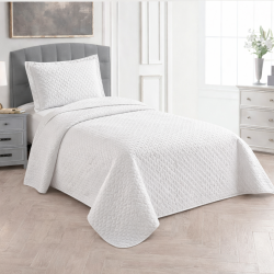 COLCHA SOLTEIRO DULI ONA 160X240 BRANCO