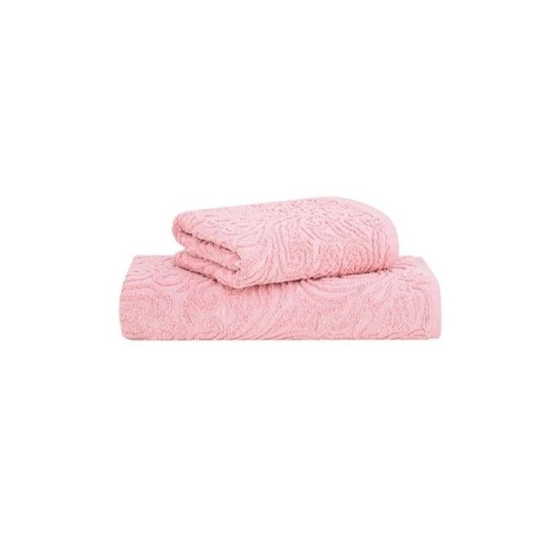 JOGO BANHO 2PCS LIZ EXTRA SOFT C/CINTA 70X135 BUDDEMEYER ROSA
