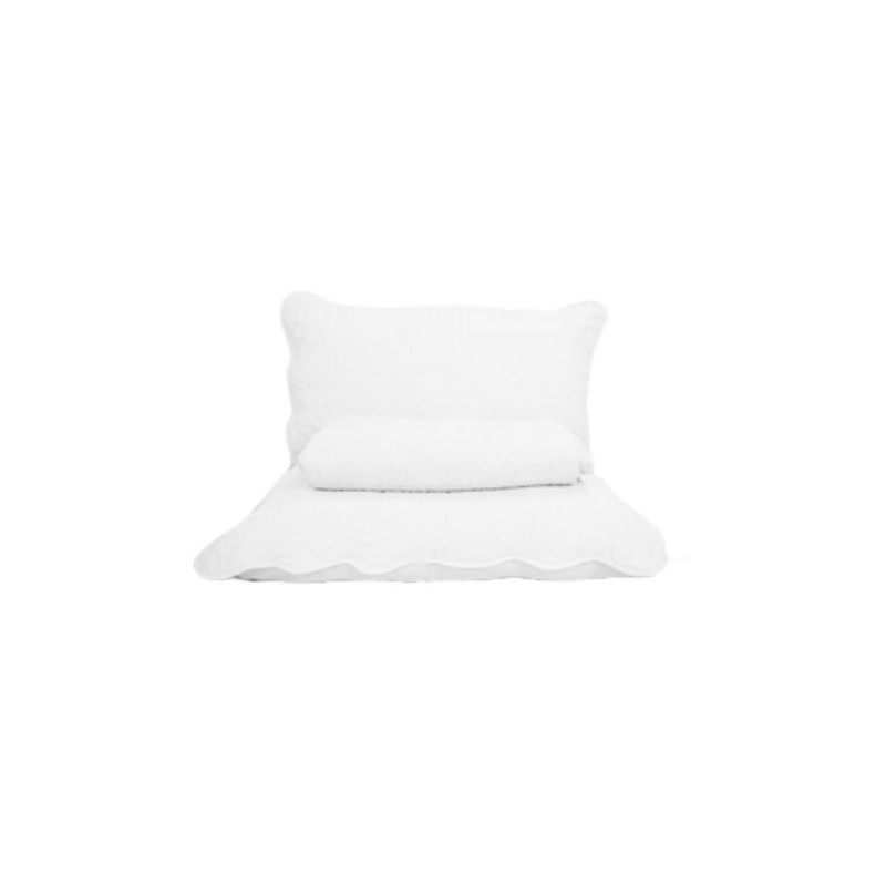 COLCHA CASAL SIENA 220X240 *5237103 BRANCO