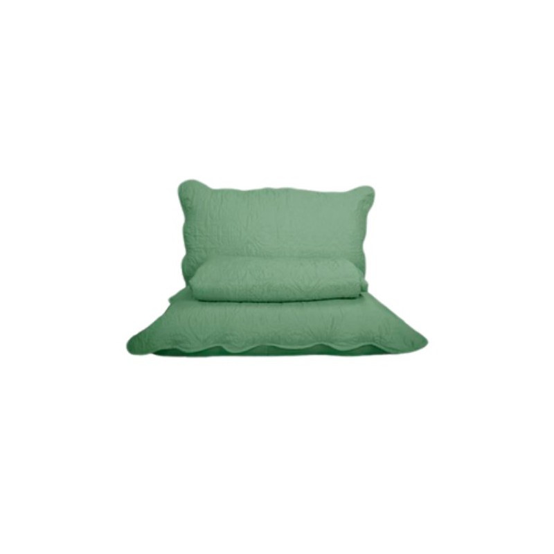 COLCHA CASAL SIENA 220X240 *5237103 VERDE
