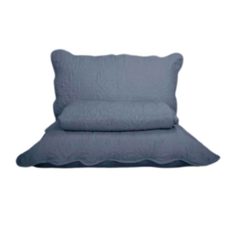 COLCHA CASAL SIENA 220X240 *5237103 AZUL