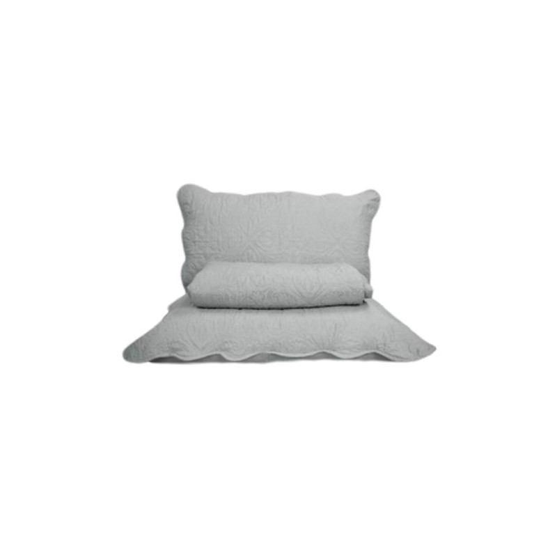 COLCHA CASAL SIENA 220X240 *5237103 CINZA