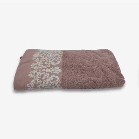 TOALHA BANHO JACQUARD MEDALHAO CORTTEX AZALEIA 70X140