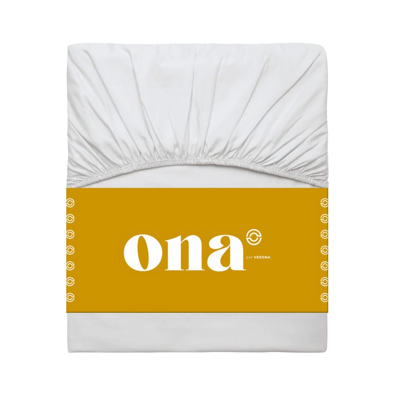 LENCOL QUEEN C/ELAST 400 FIOS ONA 158X198X32 BRANCO