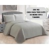 COLCHA KING DULI ONA 260X280 CINZA FOSCO