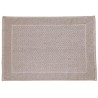TOALHA PISO MYKONOS CORTTEX 50X70 BEGE