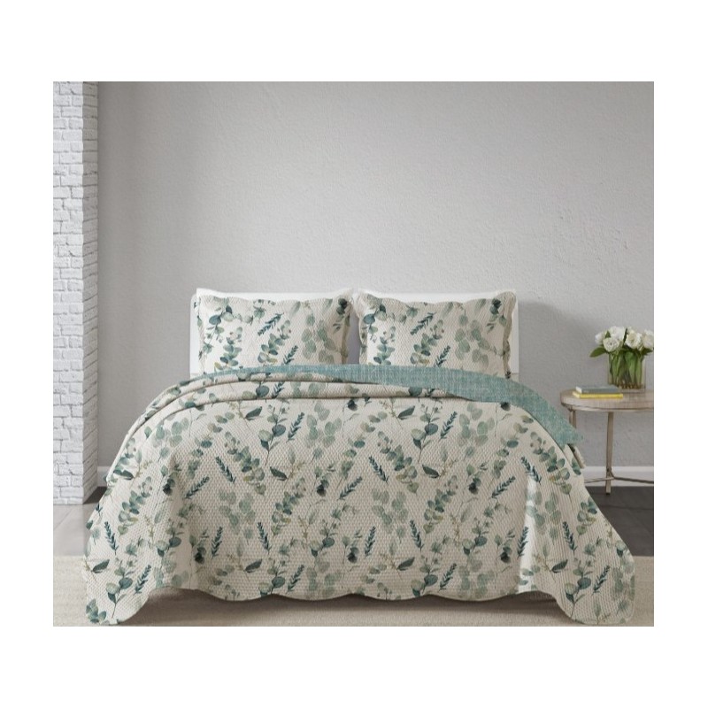 COLCHA QUEEN PARIS COLOR ART SORT-EST 24 CORTTEX 240X260 *701168 DES.