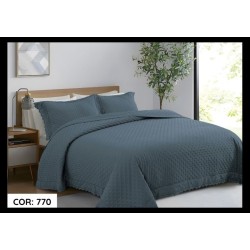 COBRELEITO QUEEN PALAZZO 240X260 *5899103 TOPAZIO DES. 770