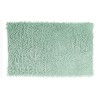 TAPETE BOLINHA MICROFIBRA S4 50X100 ROZAC VERDE AGUA