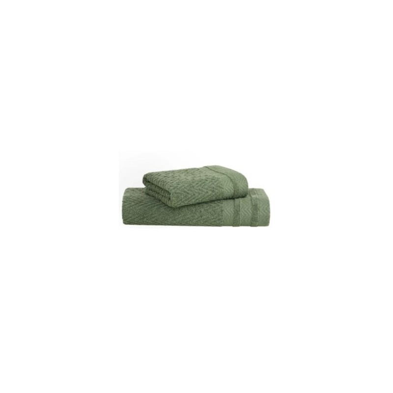 JOGO BANHO 2PCS SOUL EXTRA SOFT C/CINTA 70X135 BUDDEMEYER VERDE