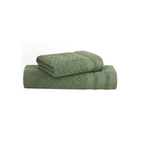 JOGO BANHO 2PCS SOUL EXTRA SOFT C/CINTA 70X135 BUDDEMEYER VERDE